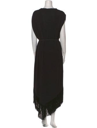 Matteau Bateau Neckline Long Dress