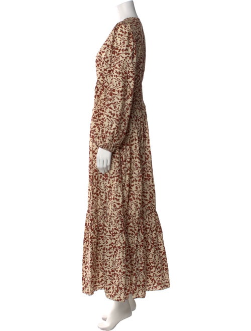Matteau Floral Print Long Dress