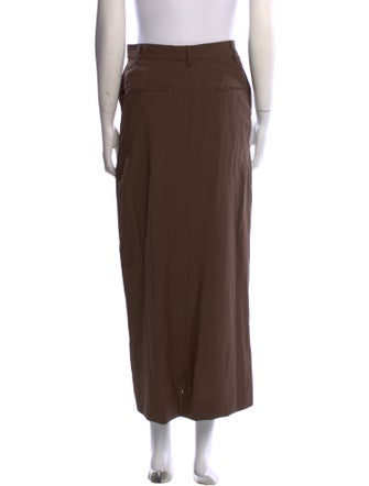 Matteau Wool Midi Length Skirt