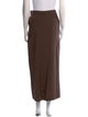 Matteau Wool Midi Length Skirt
