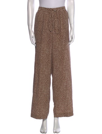 Matteau Silk Wide Leg Pants