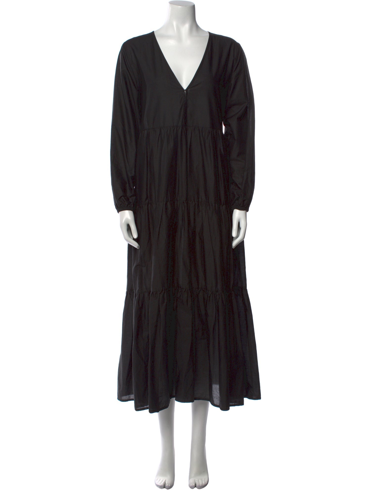 Matteau V-Neck Long Dress