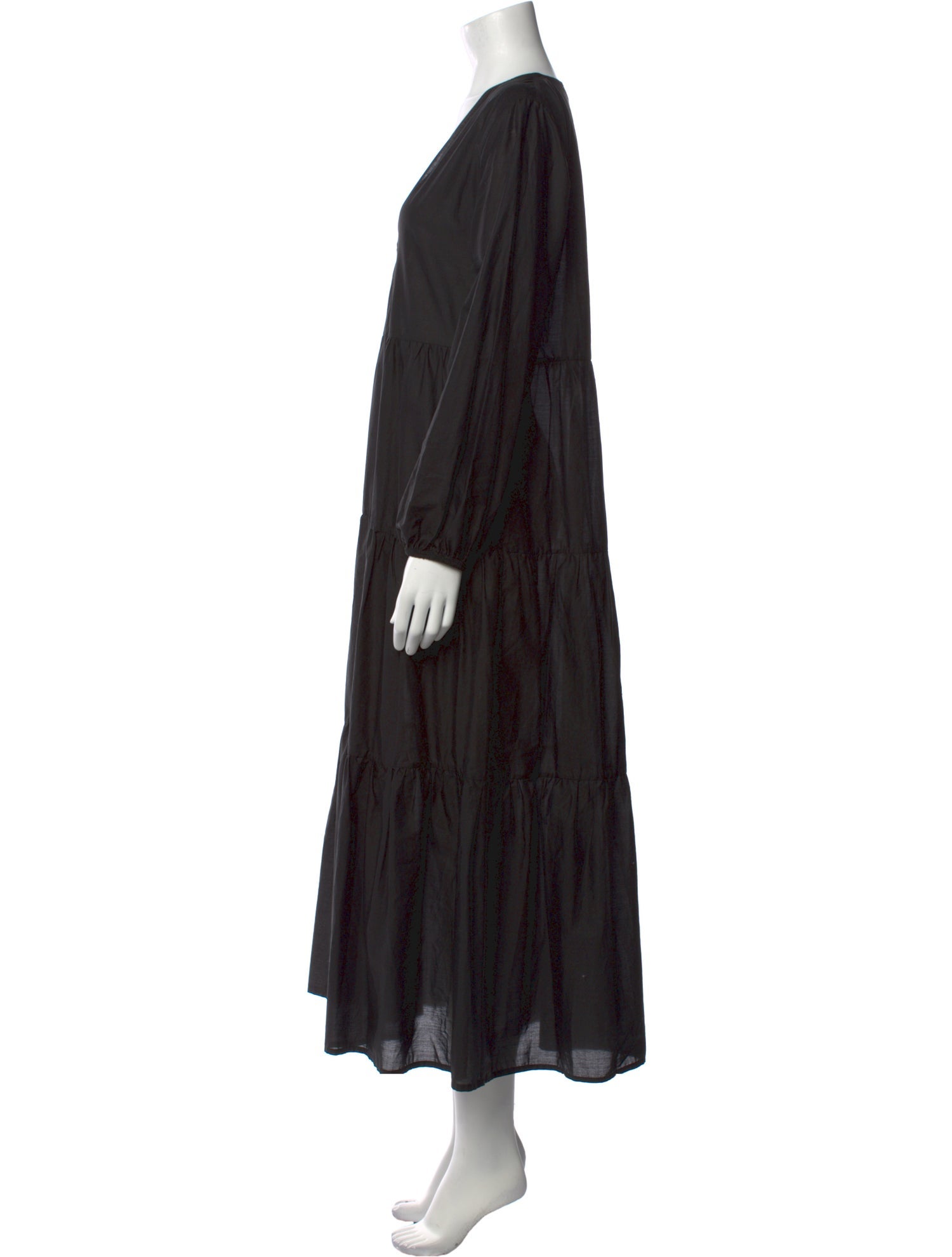 Matteau V-Neck Long Dress