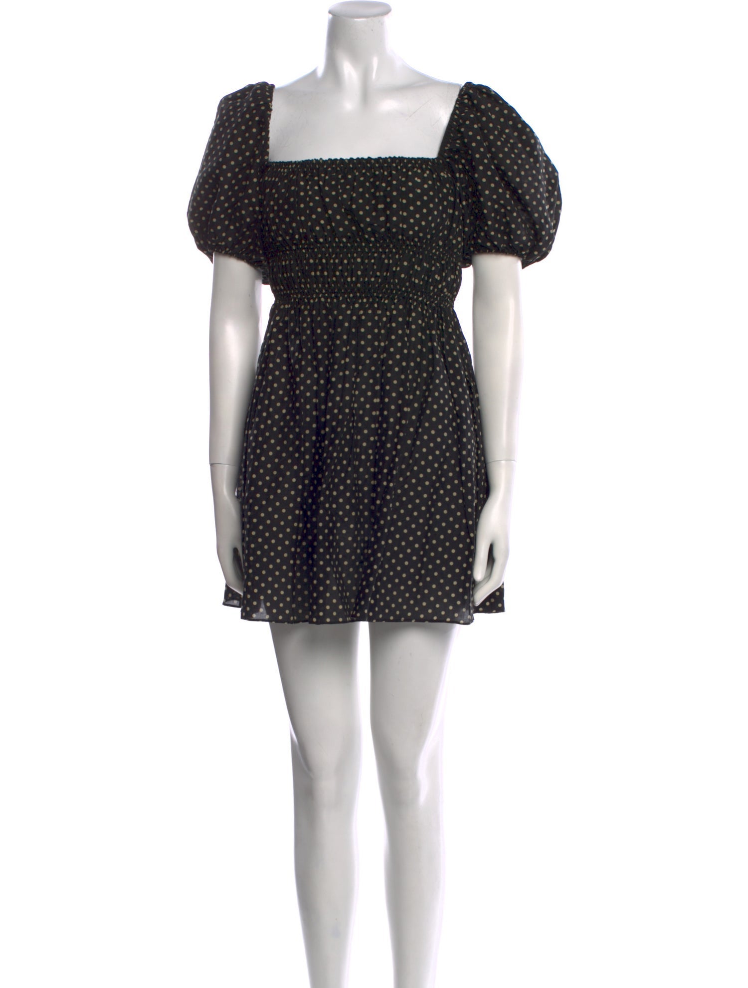 Matteau Polka Dot Print Mini Dress