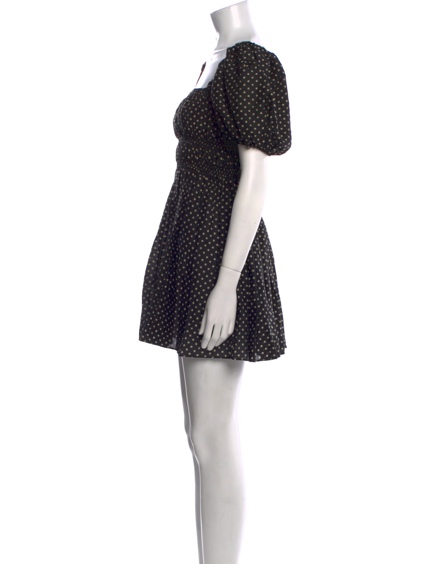 Matteau Polka Dot Print Mini Dress