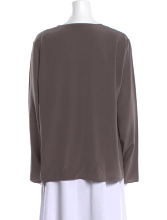 Matteau Silk V-Neck Blouse