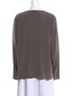 Matteau Silk V-Neck Blouse