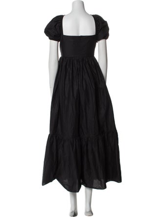 Matteau Square Neckline Long Dress
