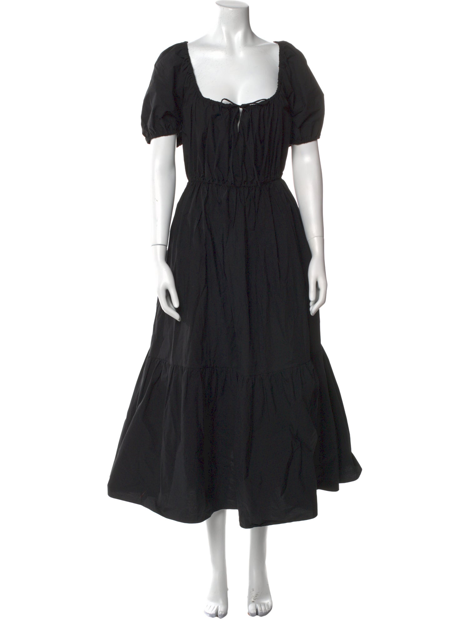 Matteau Square Neckline Long Dress