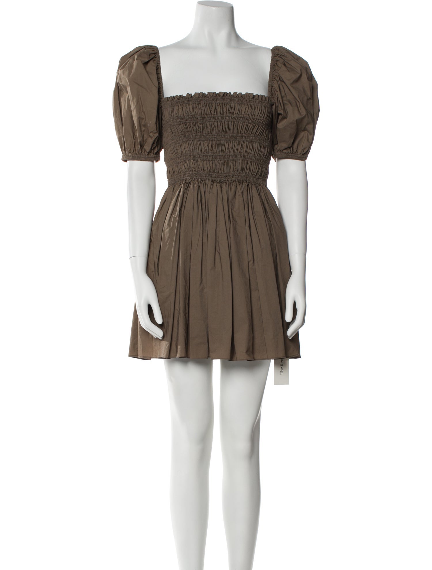 Matteau Square Neckline Mini Dress