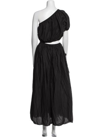 Matteau One-Shoulder Long Dress