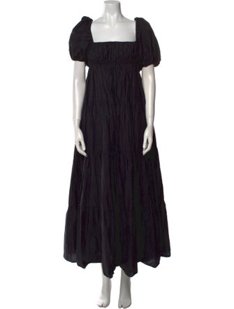 Matteau Square Neckline Long Dress