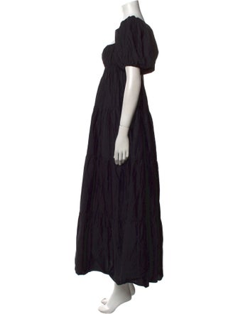 Matteau Square Neckline Long Dress