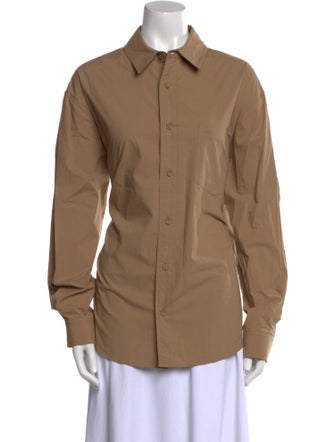 Matteau Long Sleeve Button-Up Top