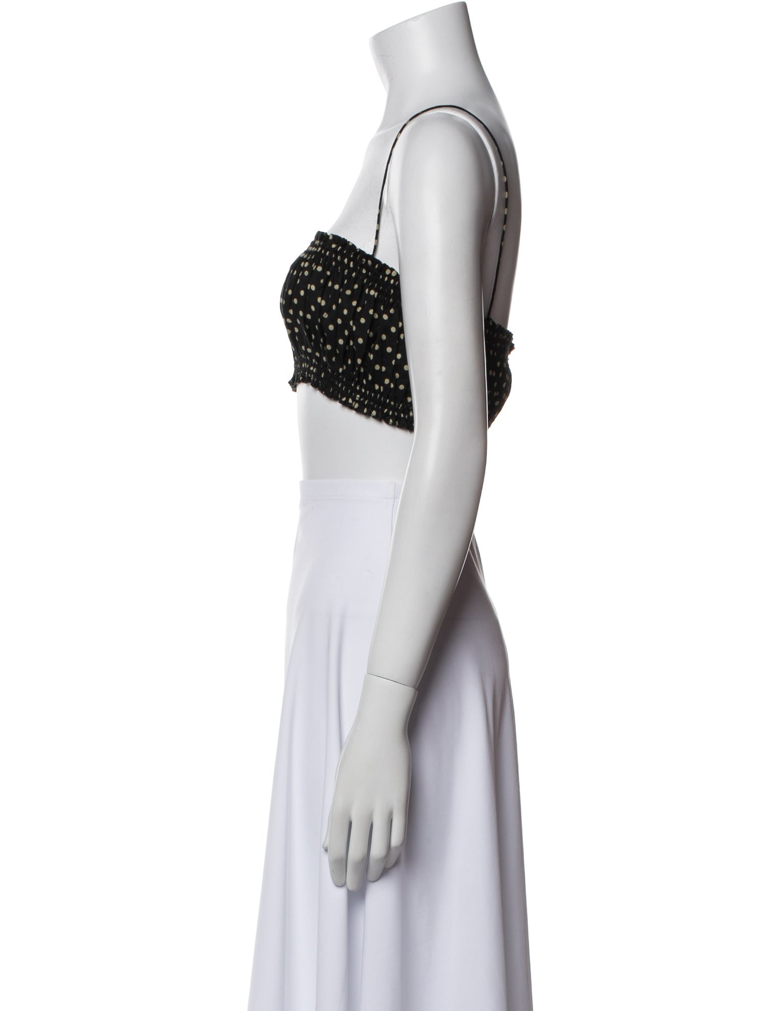 Matteau Square Neckline Sleeveless Crop Top w/ Tags