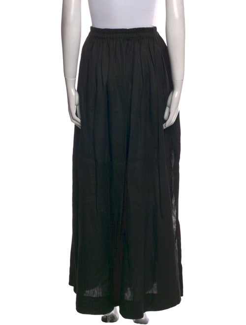 Matteau Pleated Accents Long Skirt