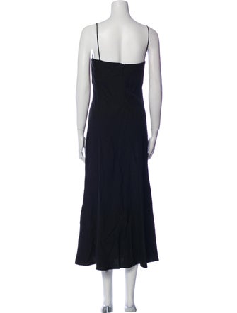 Matteau Square Neckline Long Dress