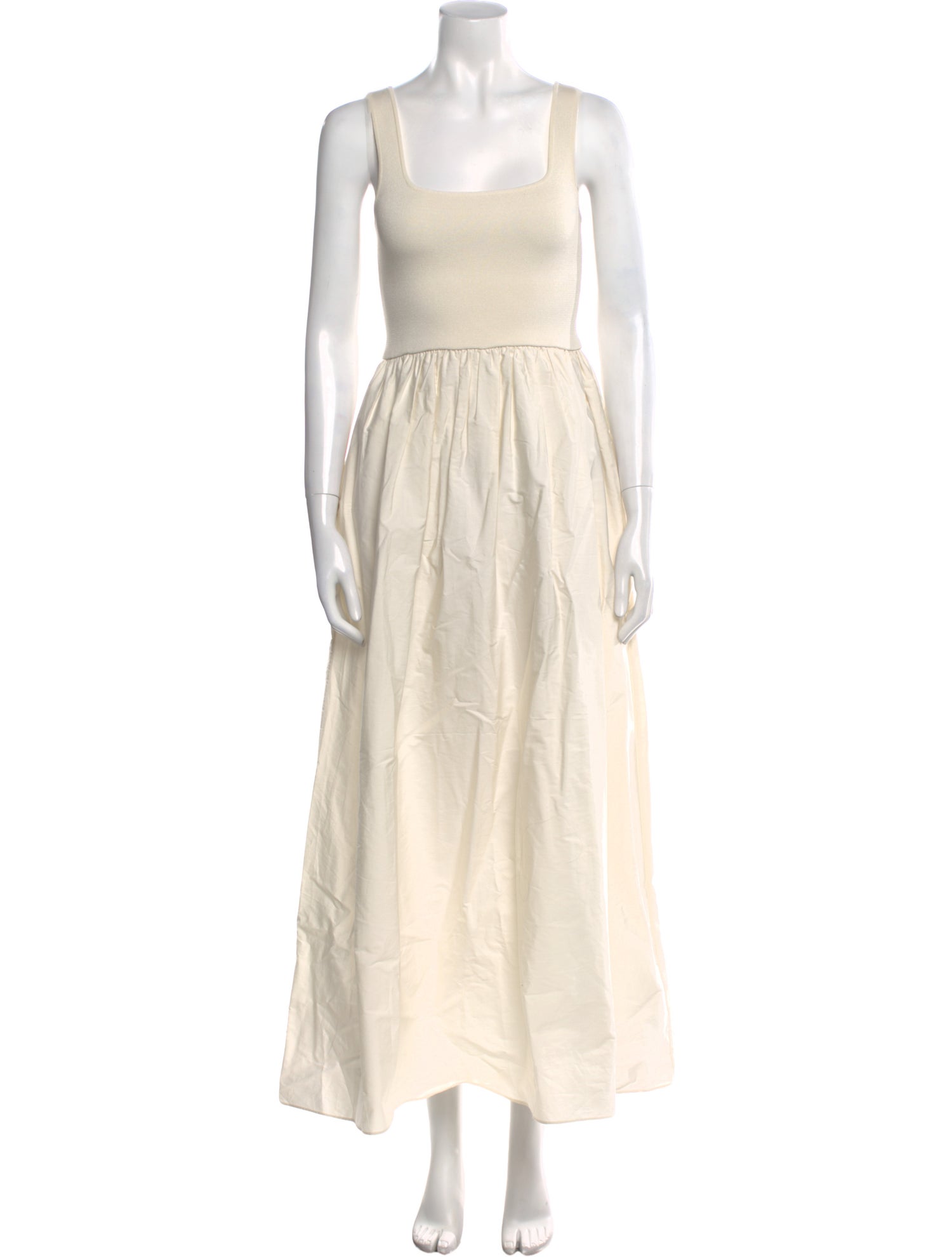 Matteau Square Neckline Long Dress