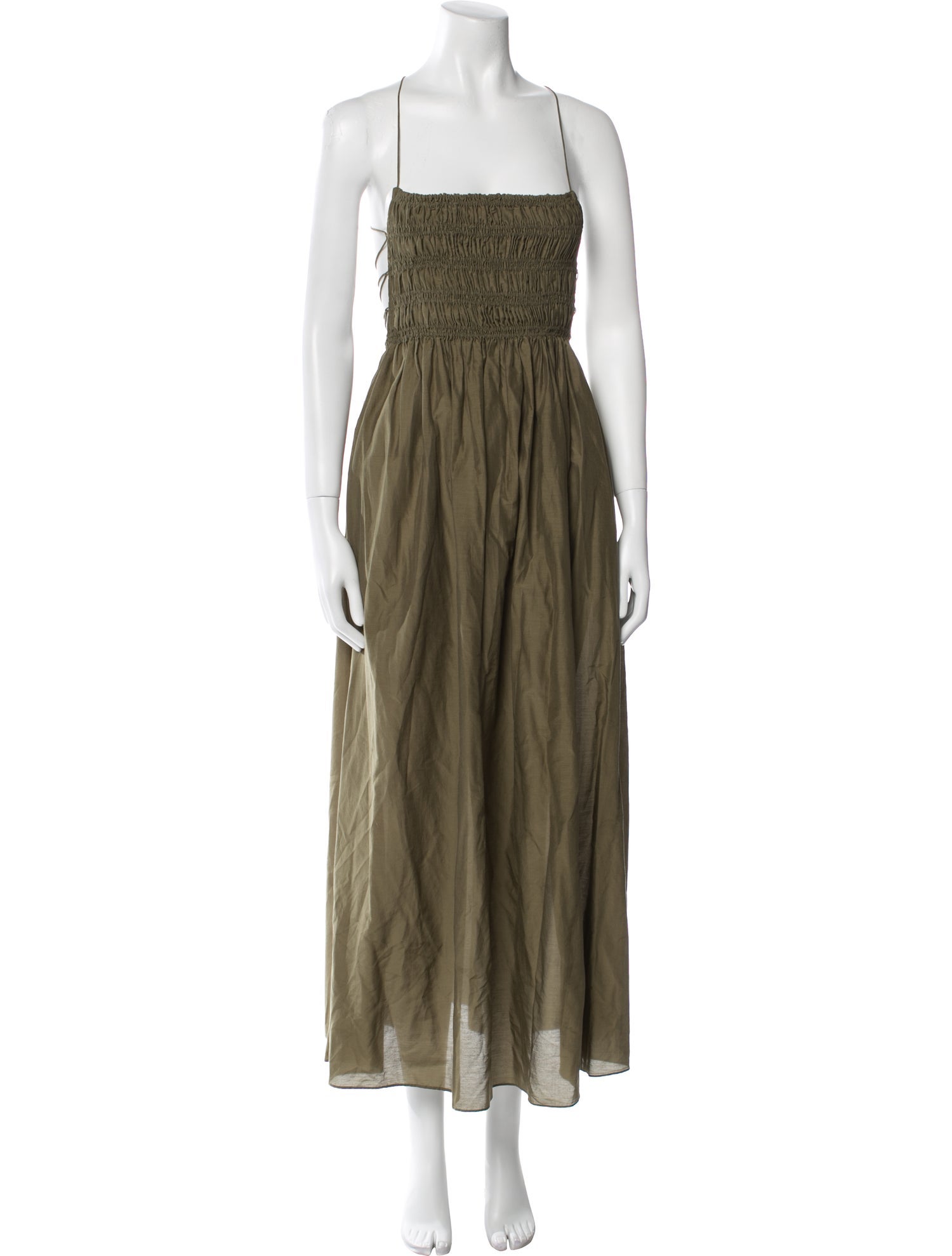 Matteau Square Neckline Long Dress