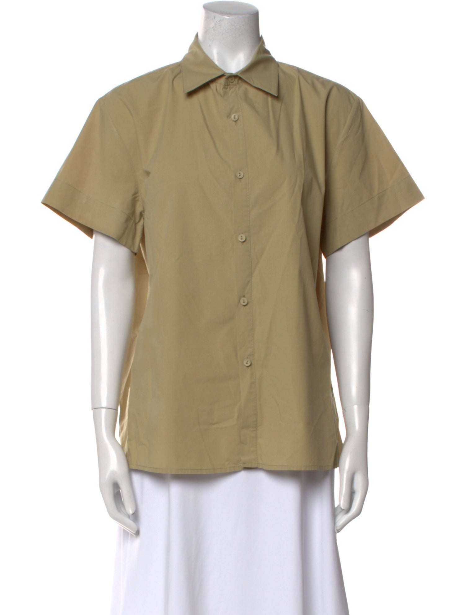 Matteau Short Sleeve Button-Up Top