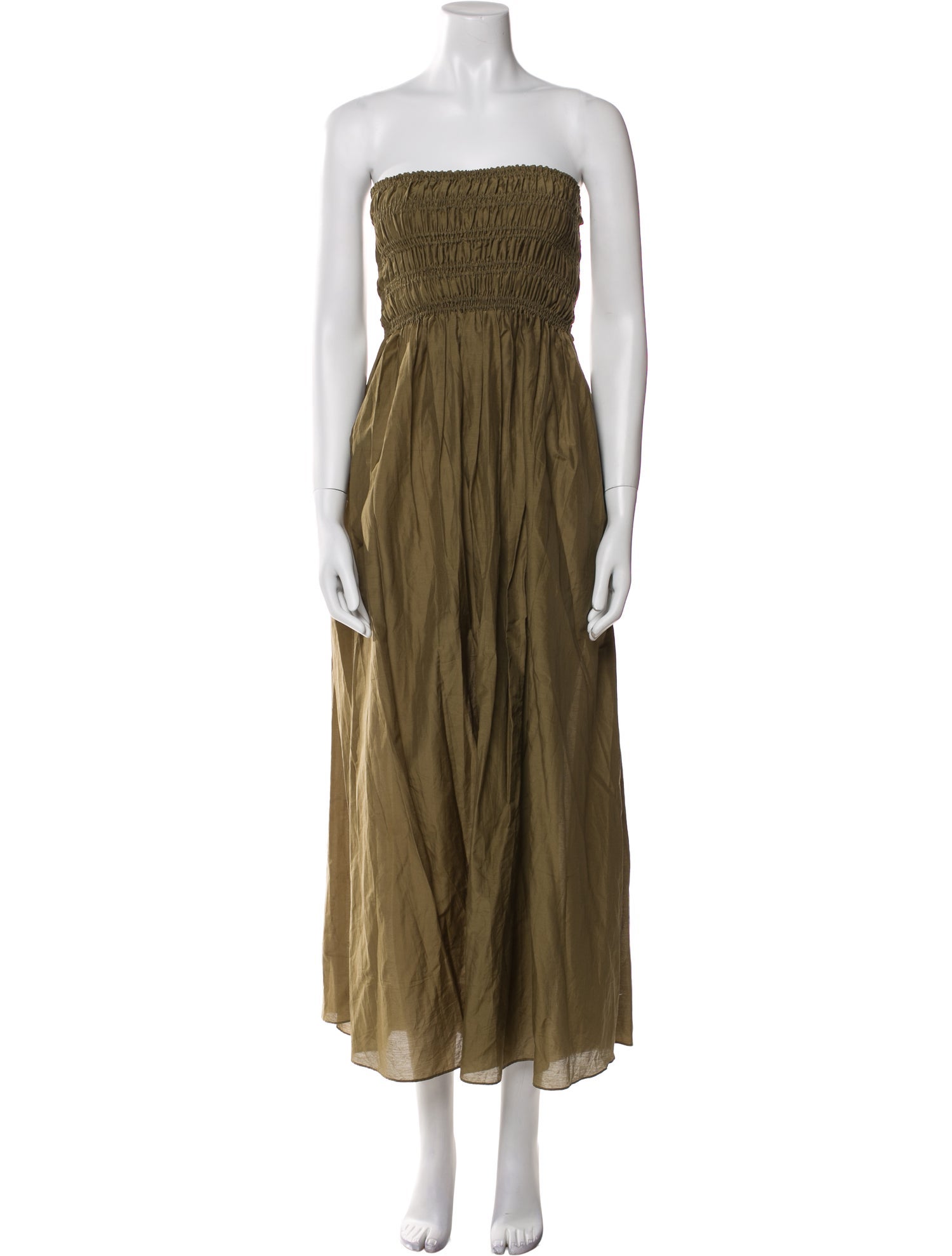 Matteau Strapless Midi Length Dress