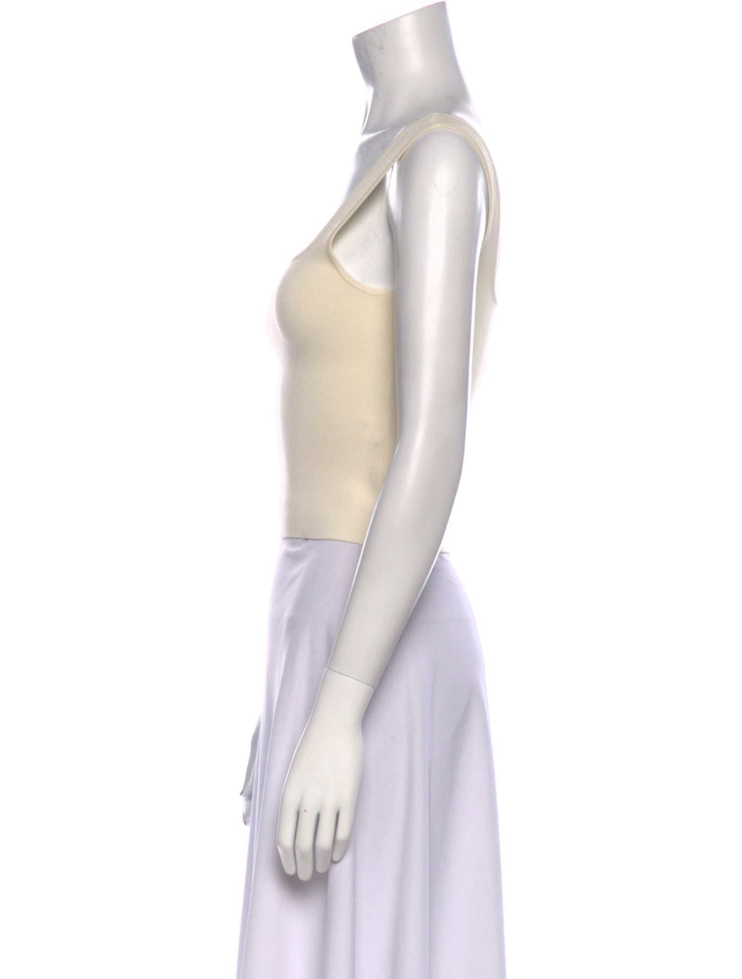 Matteau Nylon Square Neckline Crop Top w/ Tags