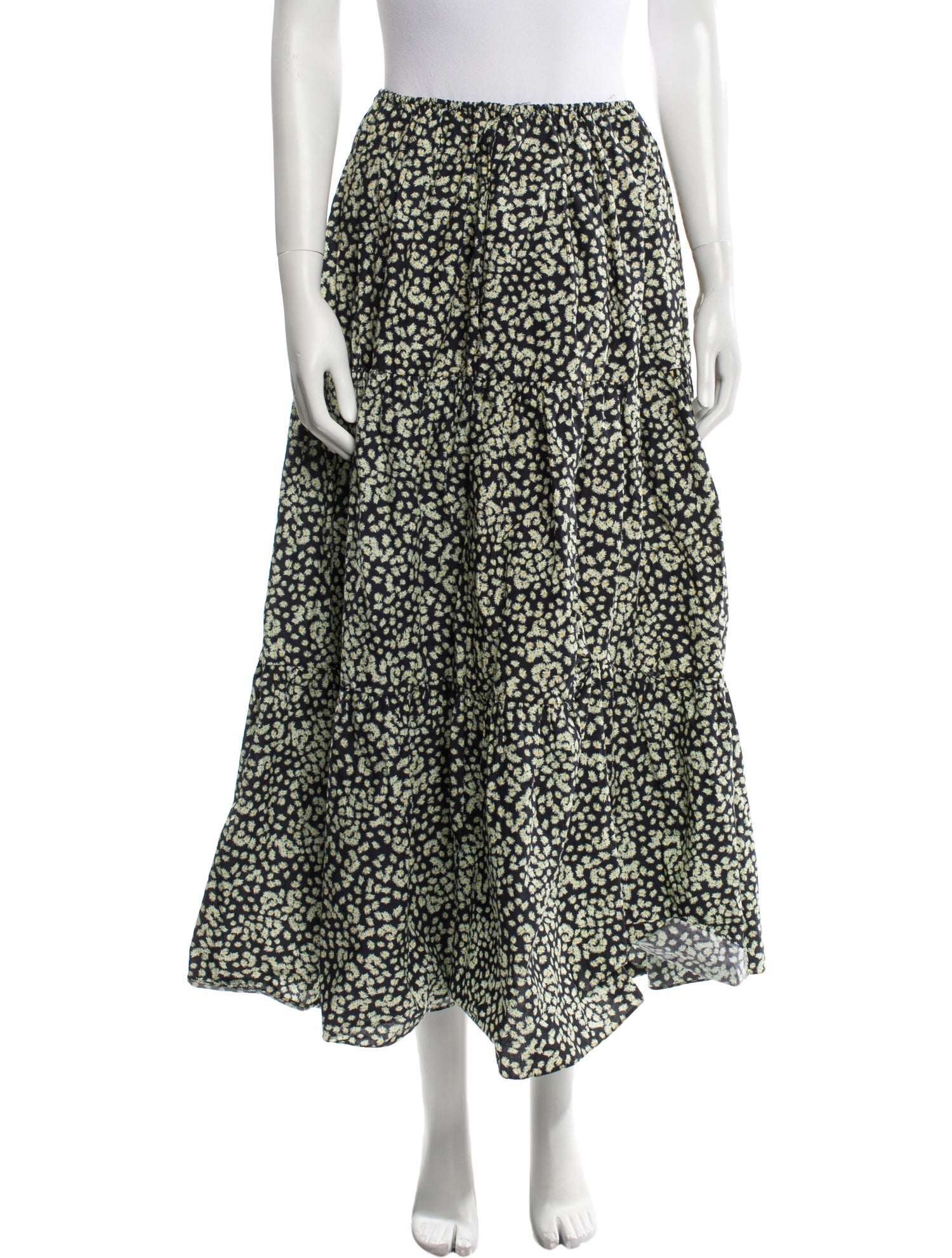 Matteau Printed Midi Length Skirt