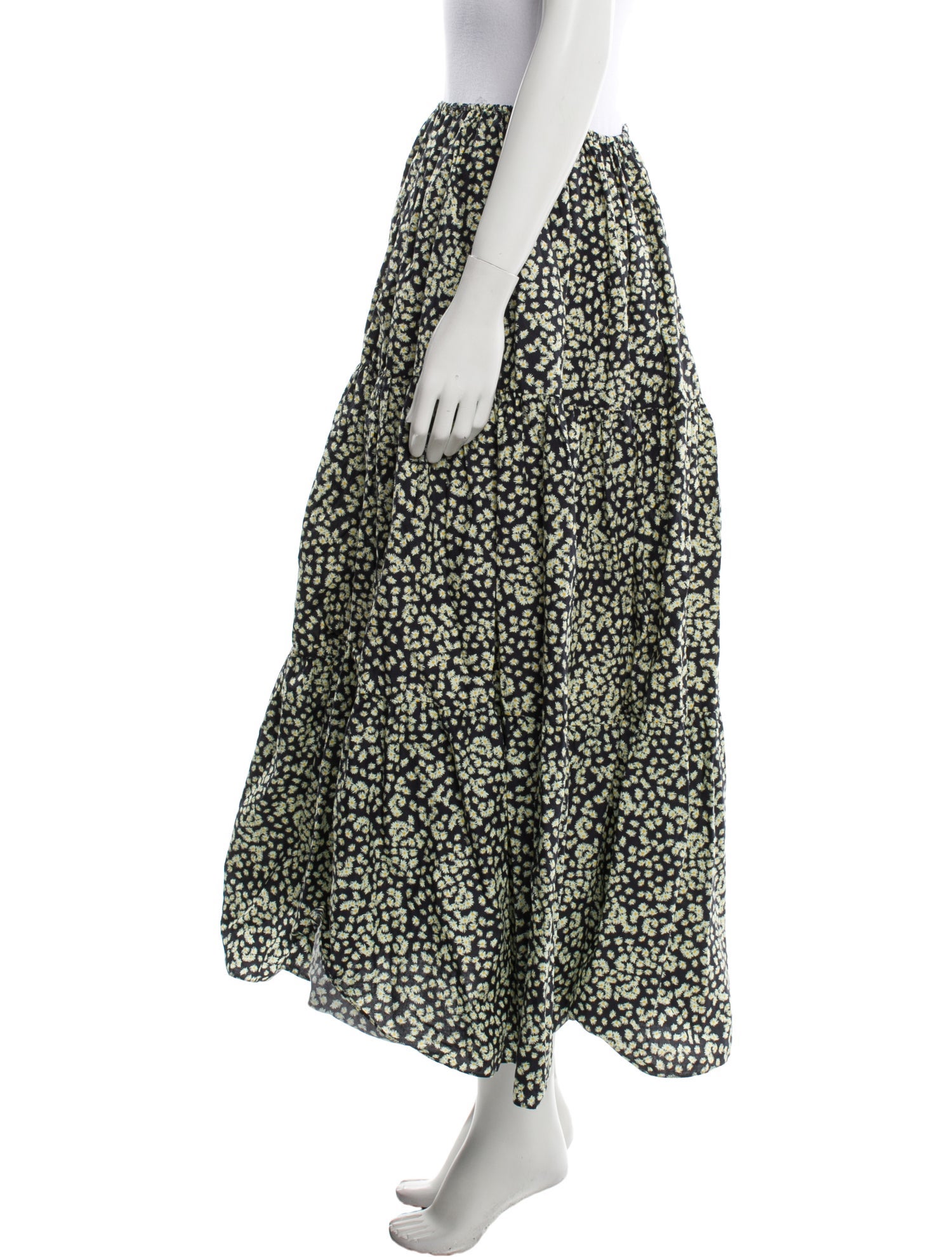 Matteau Printed Midi Length Skirt