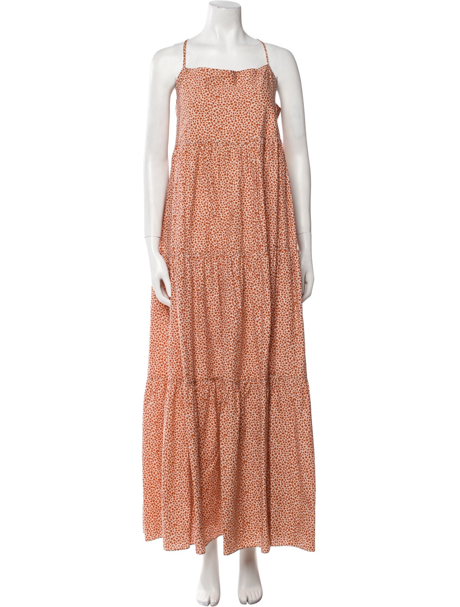 Matteau Floral Print Long Dress