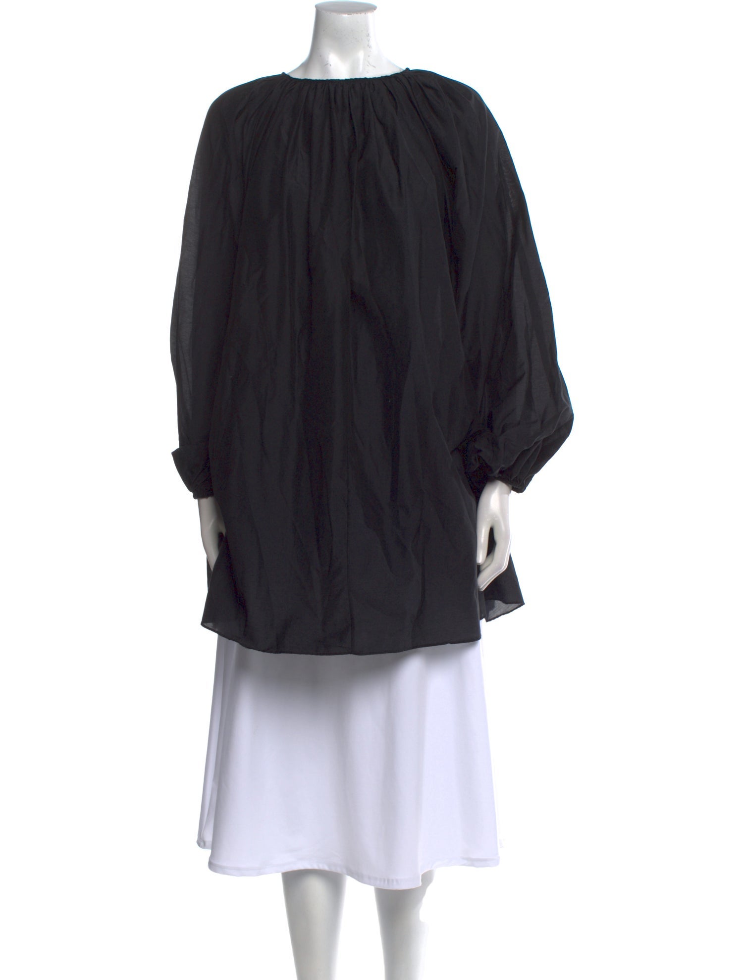 Matteau Bateau Neckline Long Sleeve Tunic