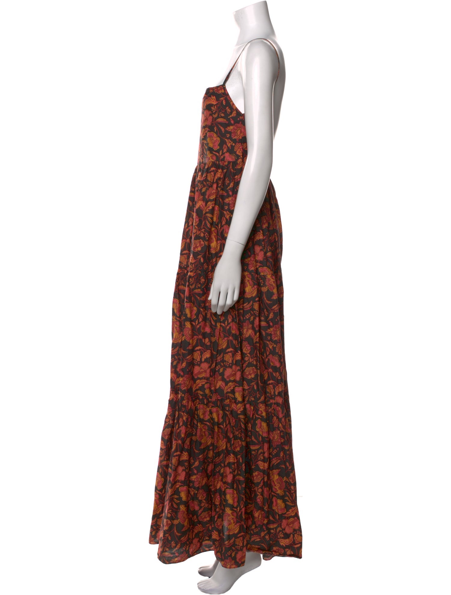 Matteau Floral Print Long Dress