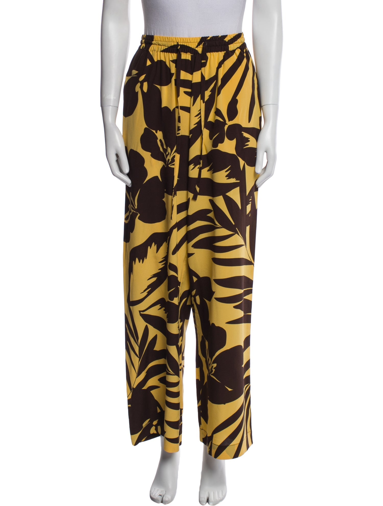 Matteau Silk Wide Leg Pants