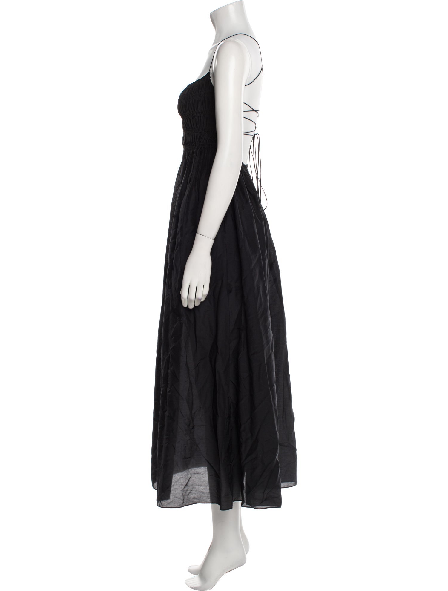 Matteau Square Neckline Long Dress