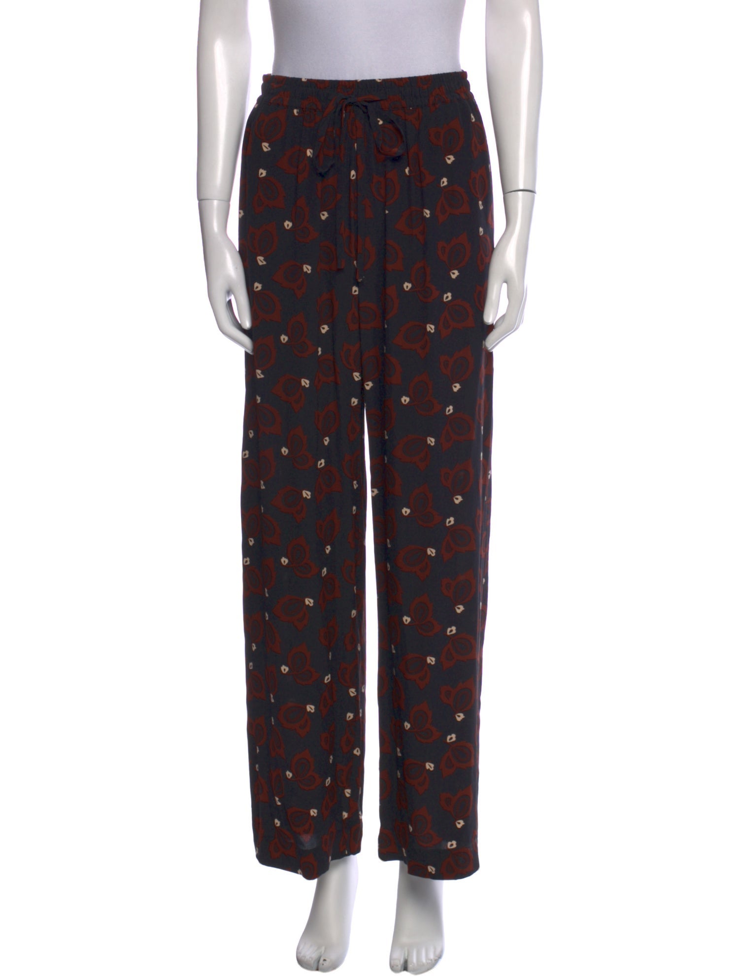 Matteau Silk Wide Leg Pants