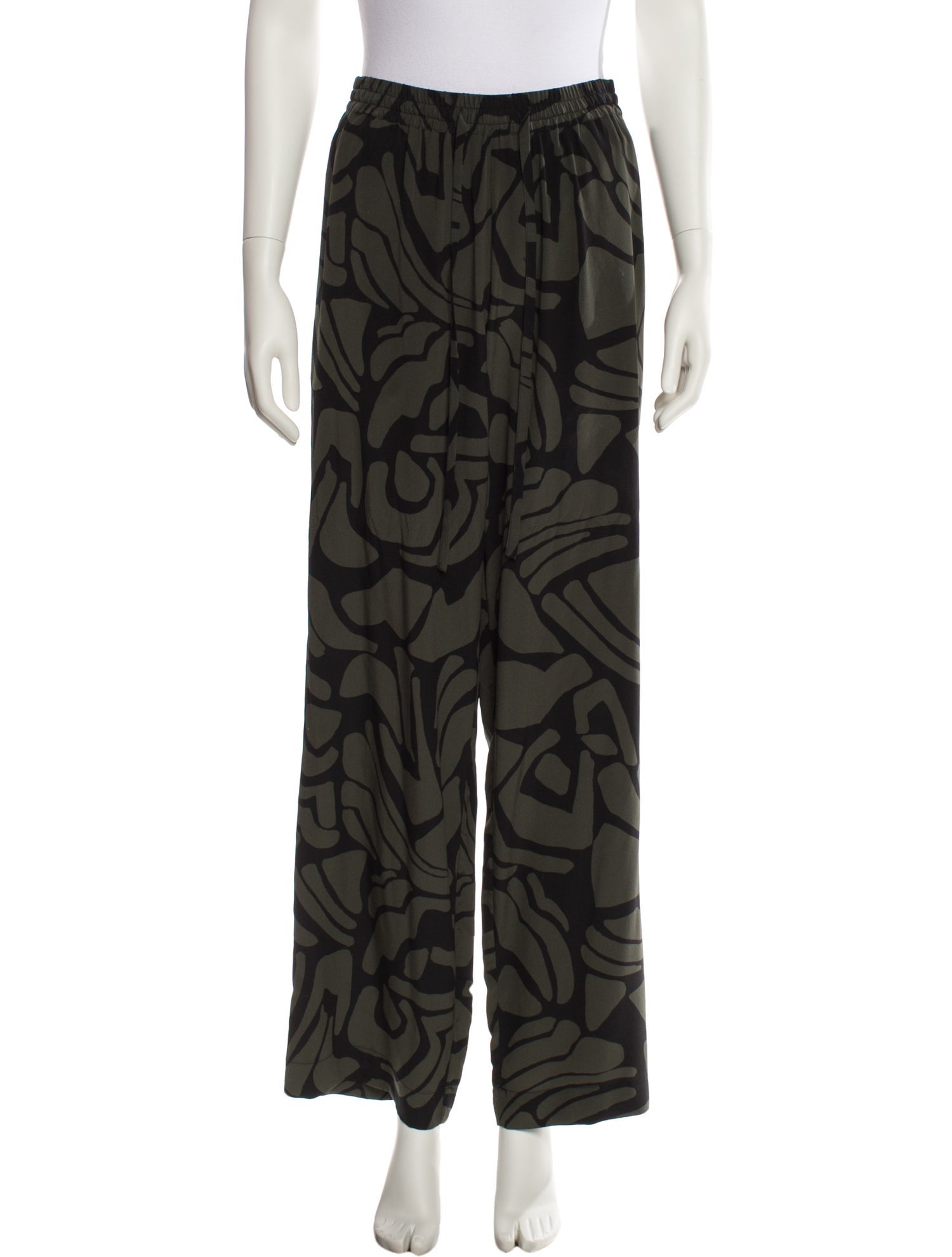 Matteau Silk Wide Leg Pants
