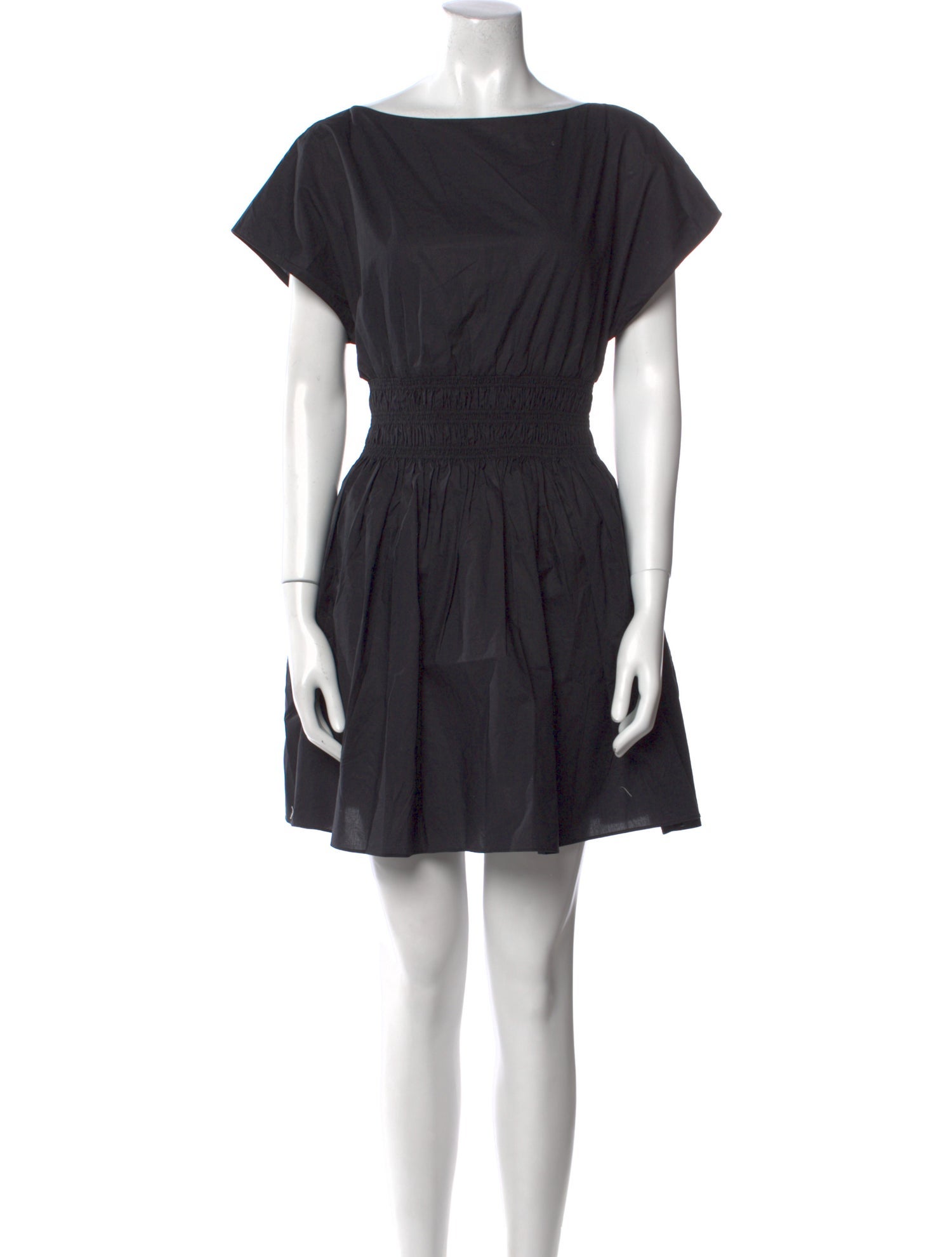 Matteau Bateau Neckline Mini Dress