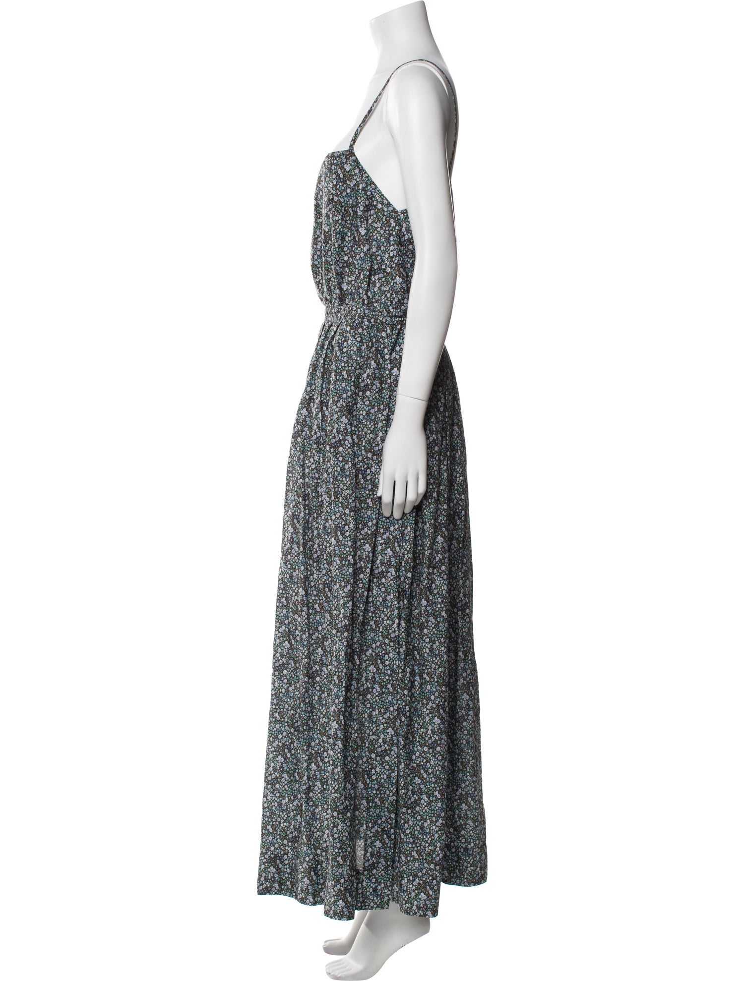 Matteau Floral Print Long Dress