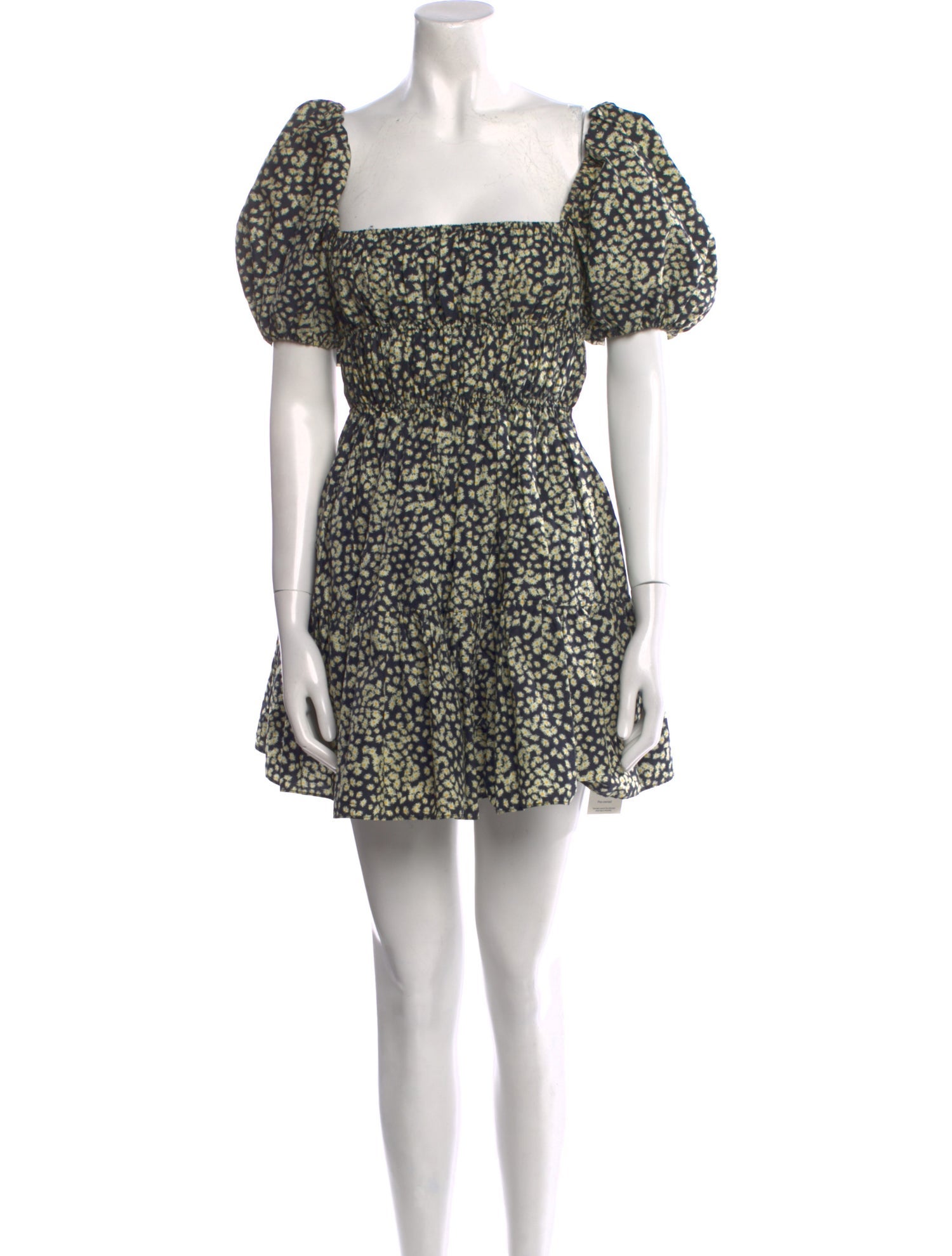 Matteau Floral Print Mini Dress