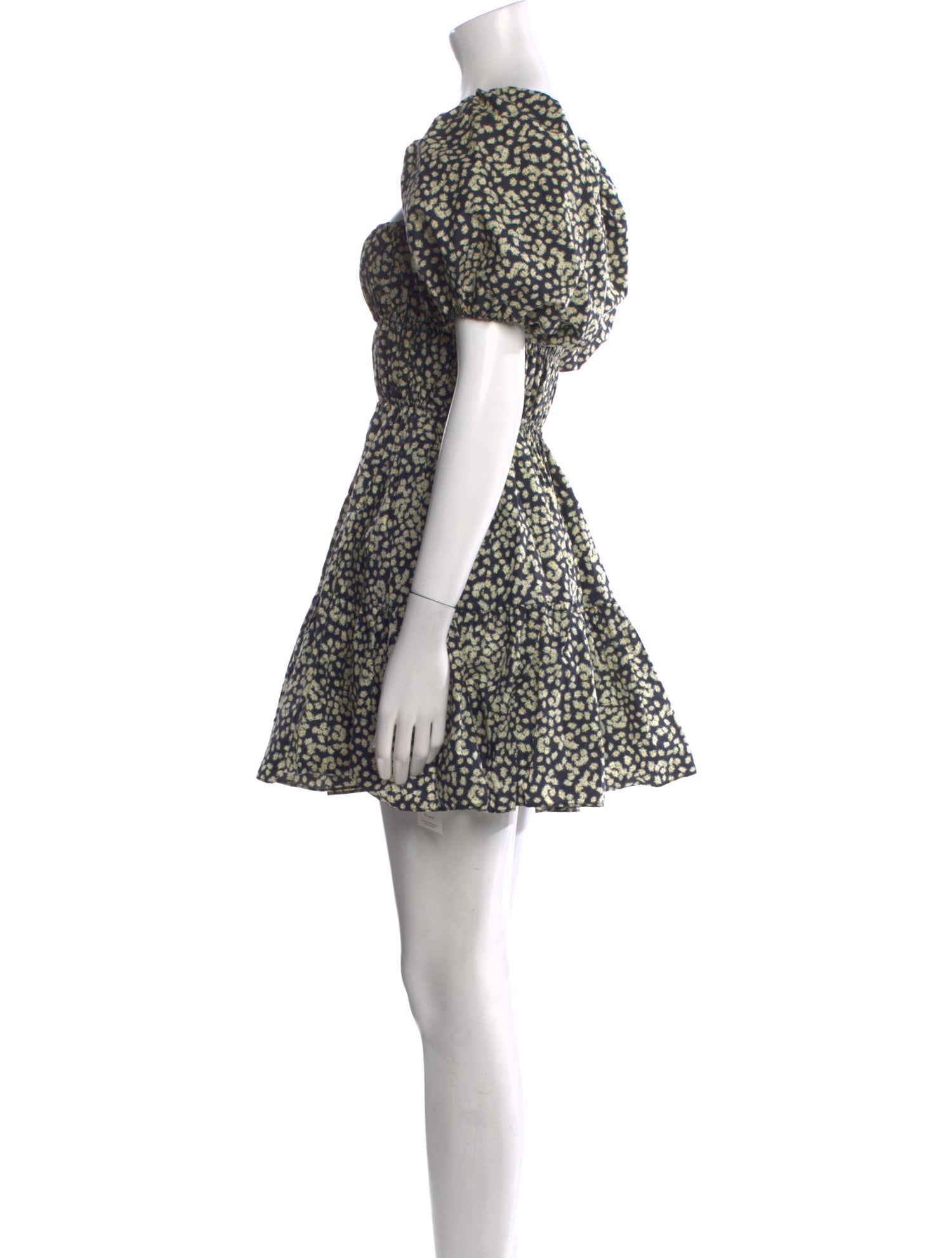 Matteau Floral Print Mini Dress