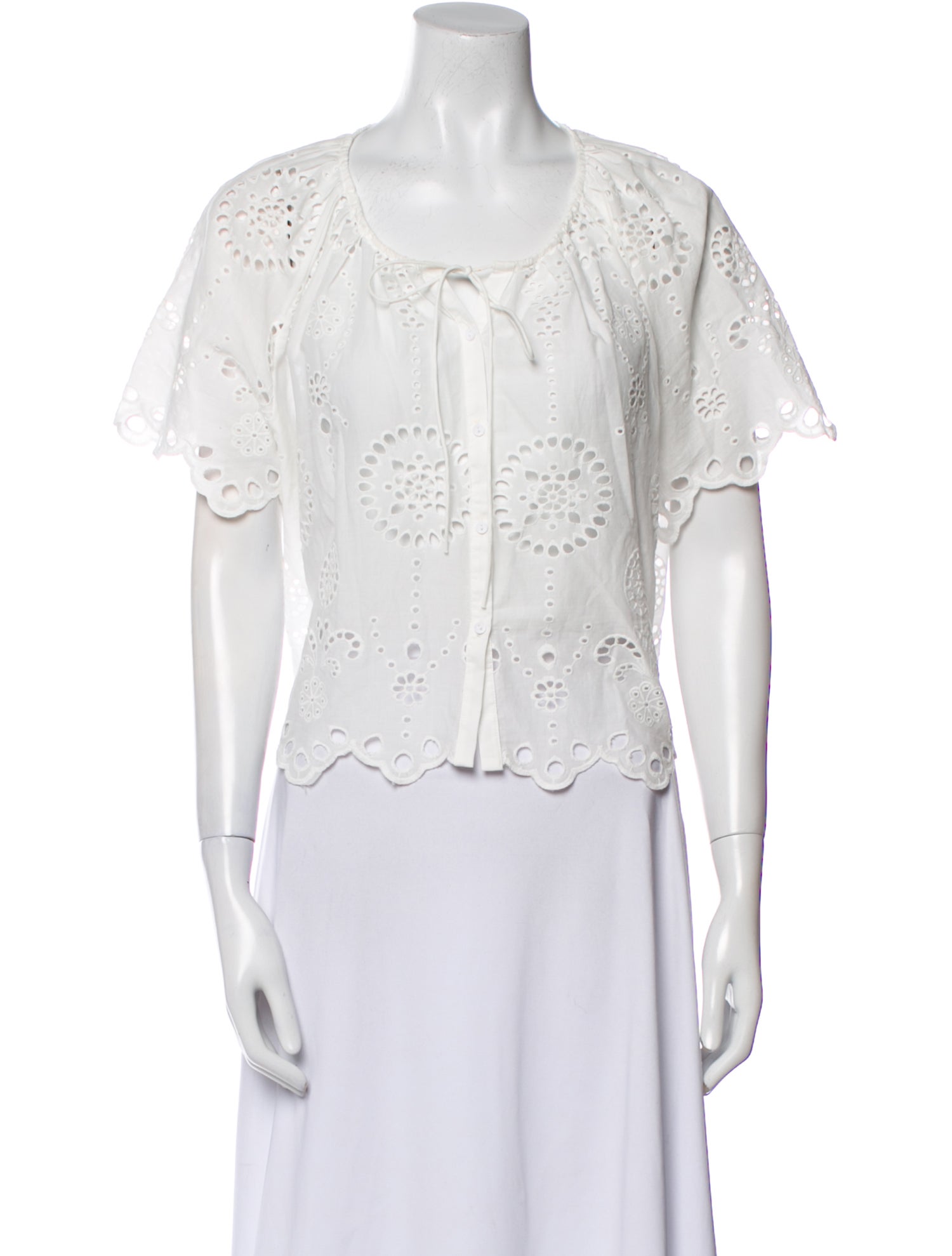 Matteau Scoop Neck Short Sleeve Top