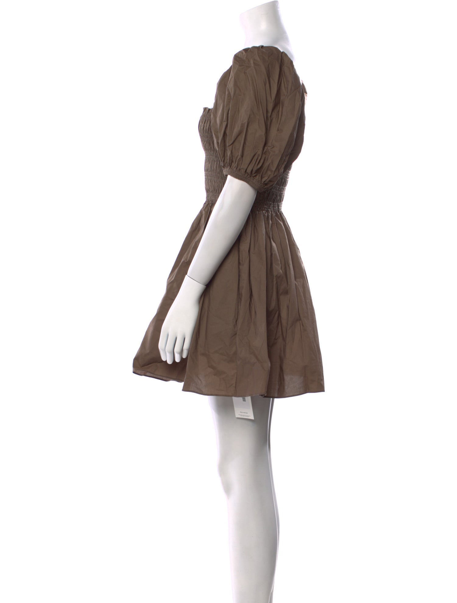 Matteau Square Neckline Mini Dress