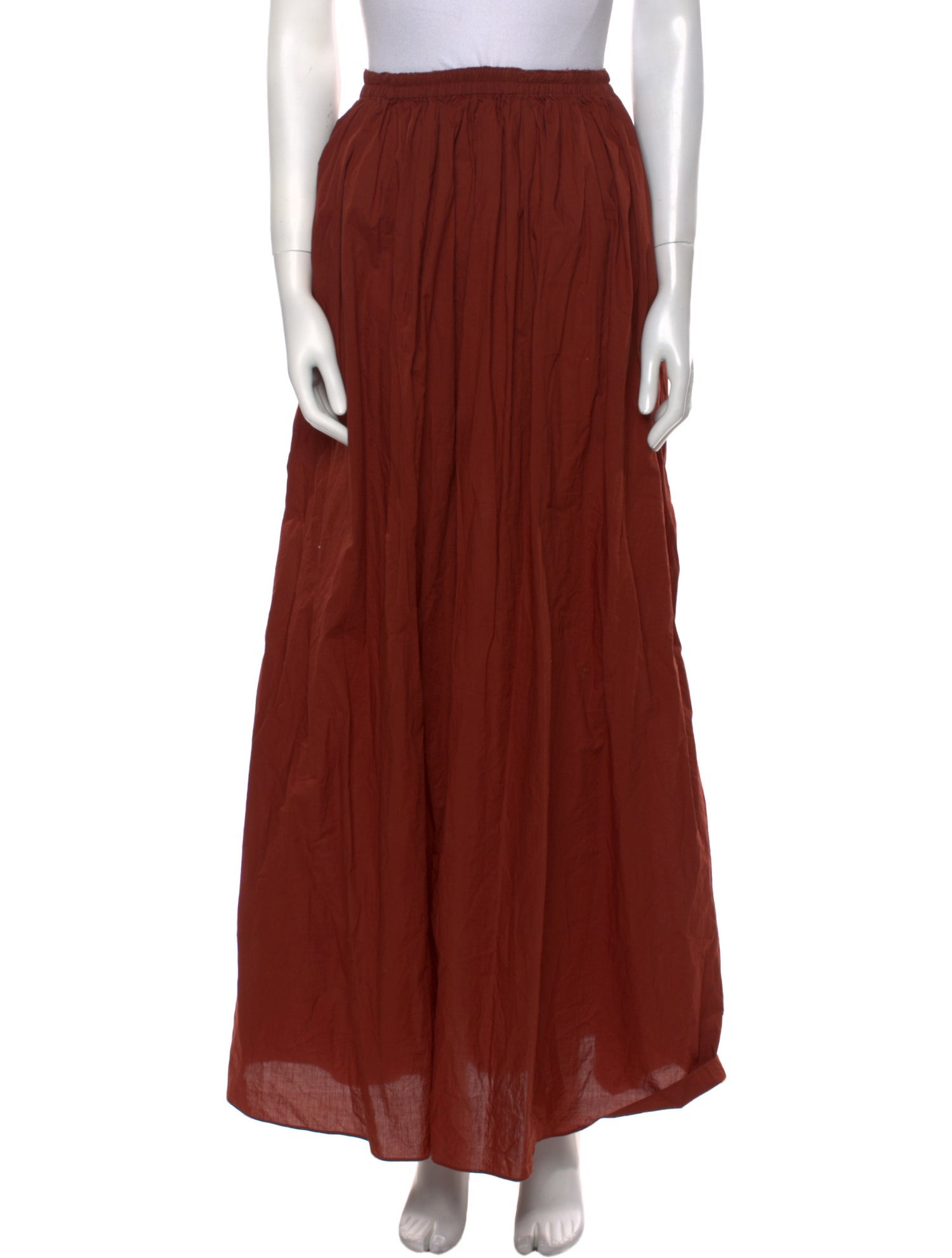 Matteau Ruffle Embellishment Long Skirt