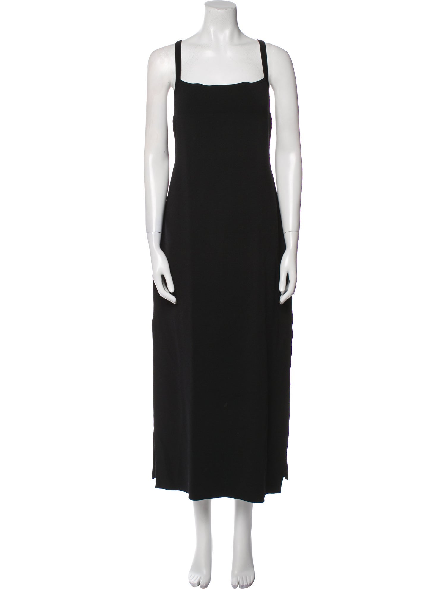 Matteau Square Neckline Midi Length Dress