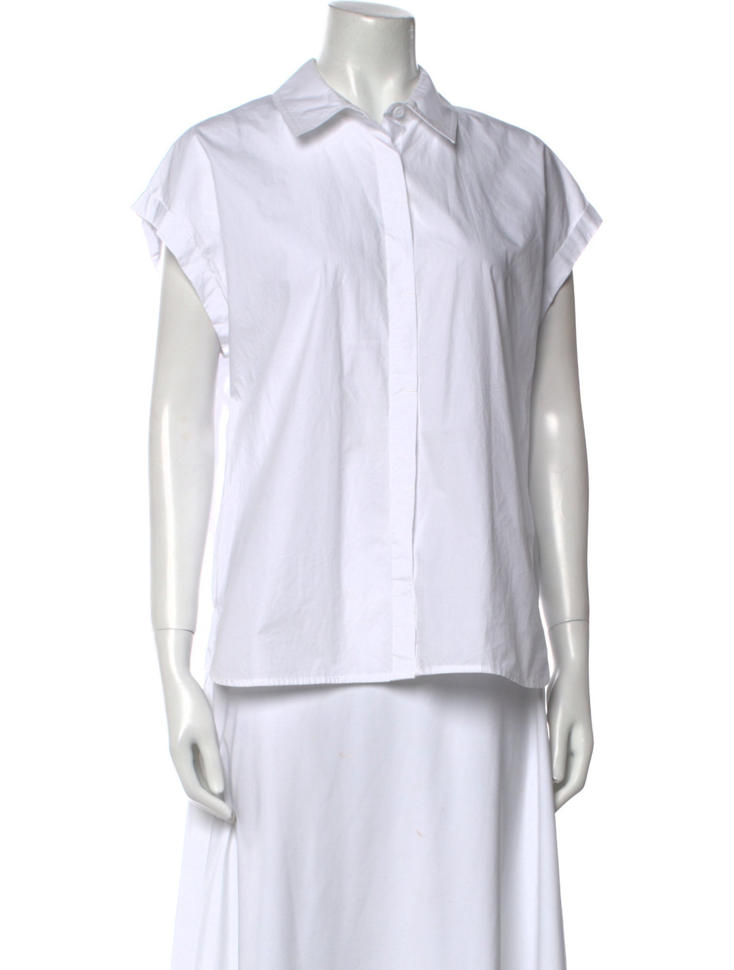 Matteau Short Sleeve Button-Up Top