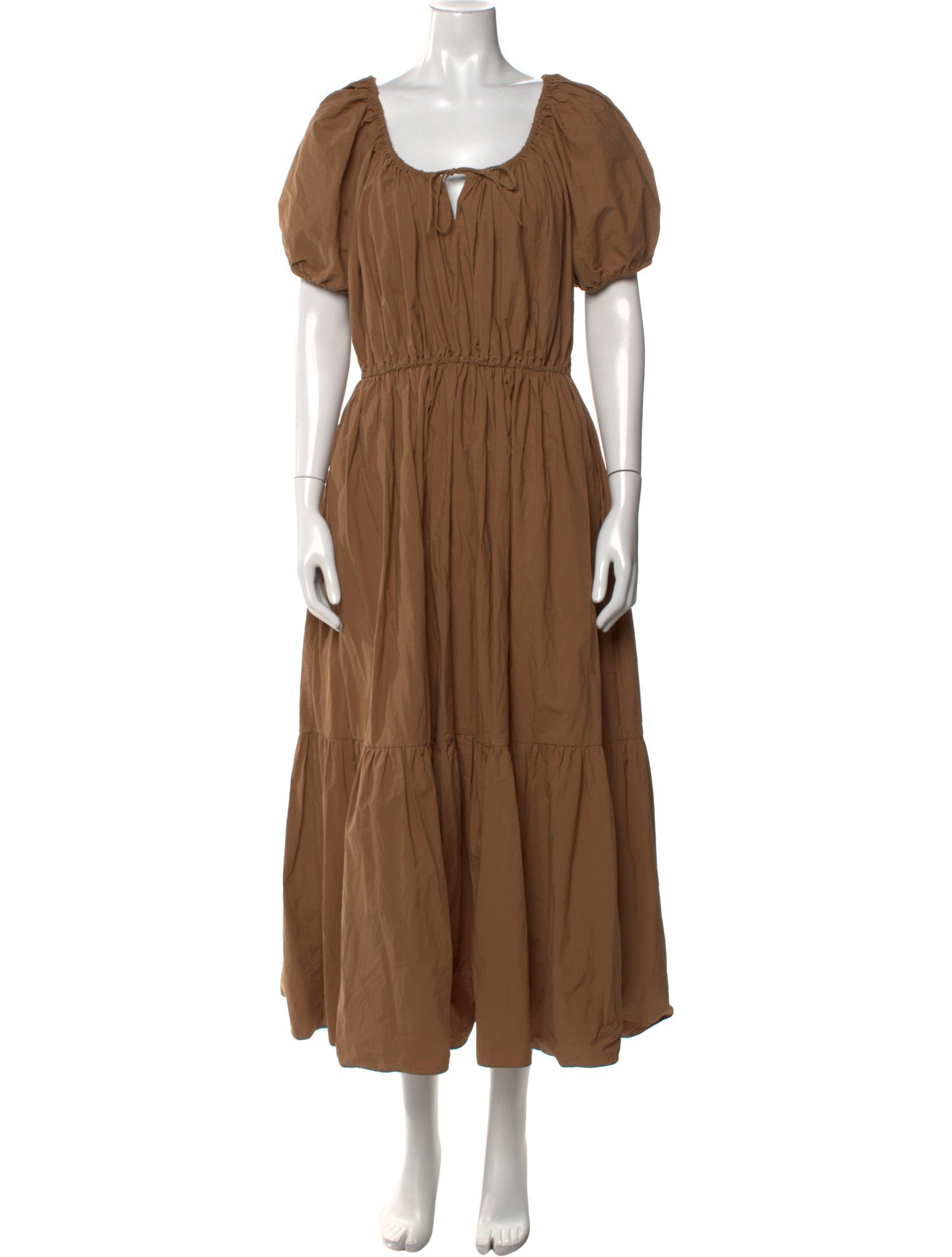 Matteau Square Neckline Long Dress