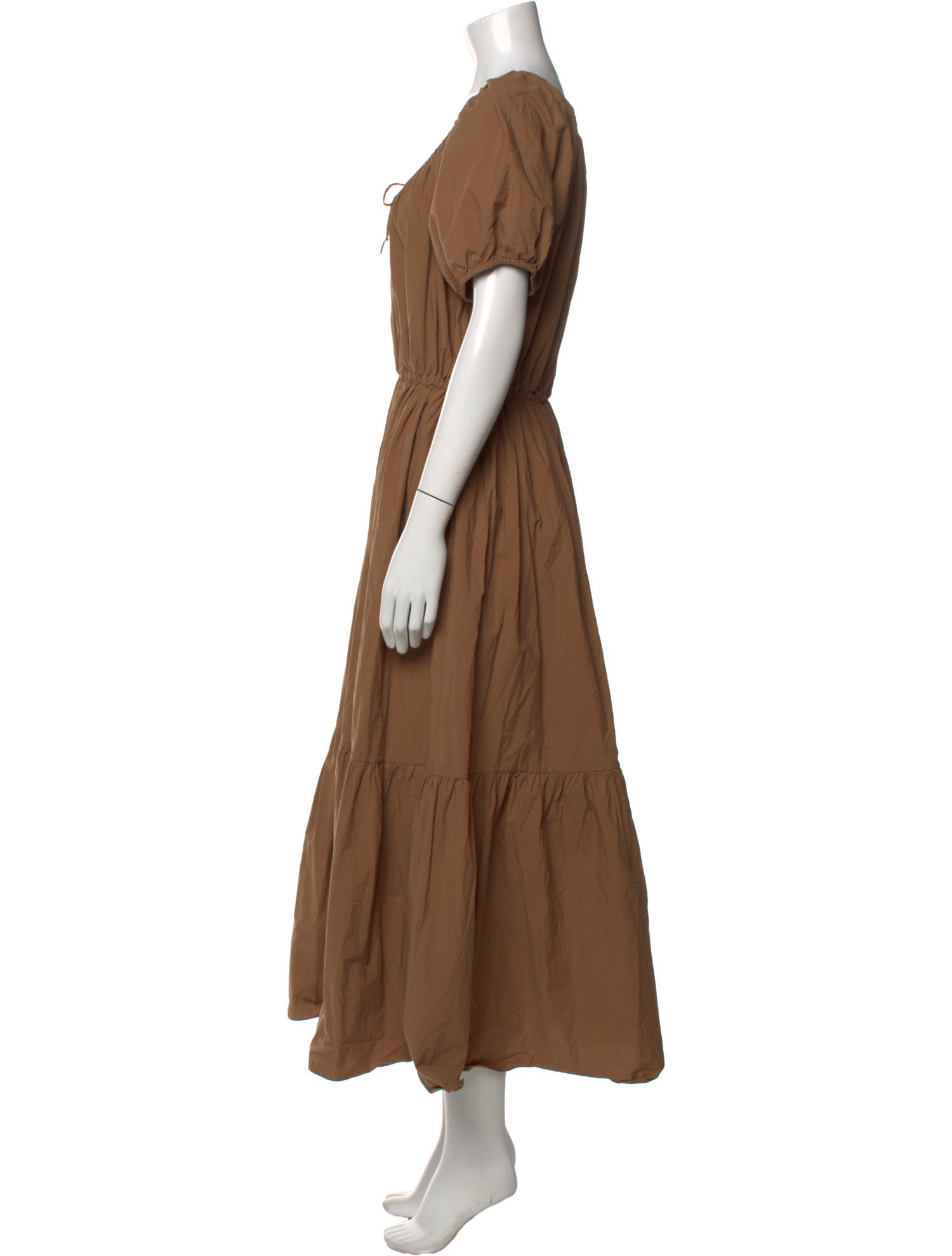 Matteau Square Neckline Long Dress