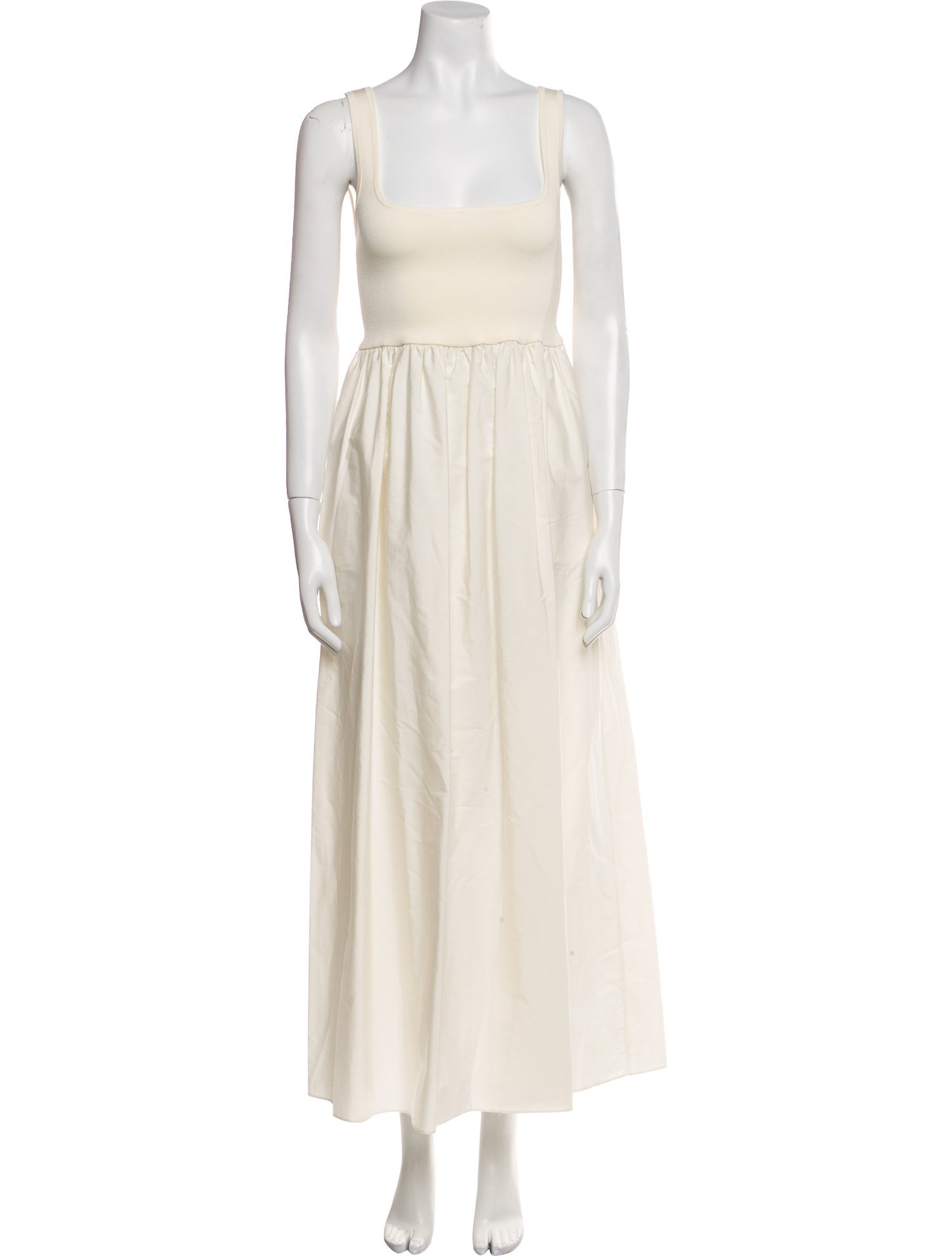 Matteau Square Neckline Long Dress