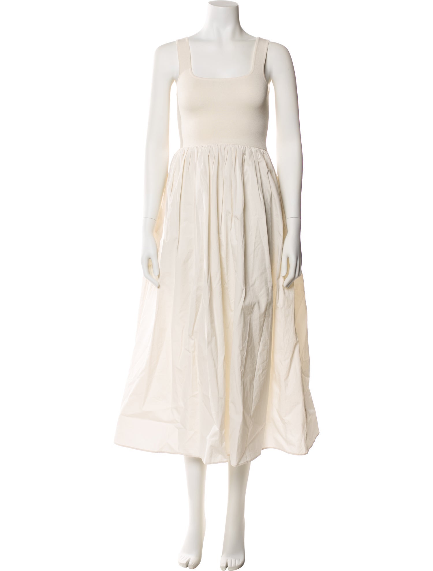 Matteau Square Neckline Long Dress