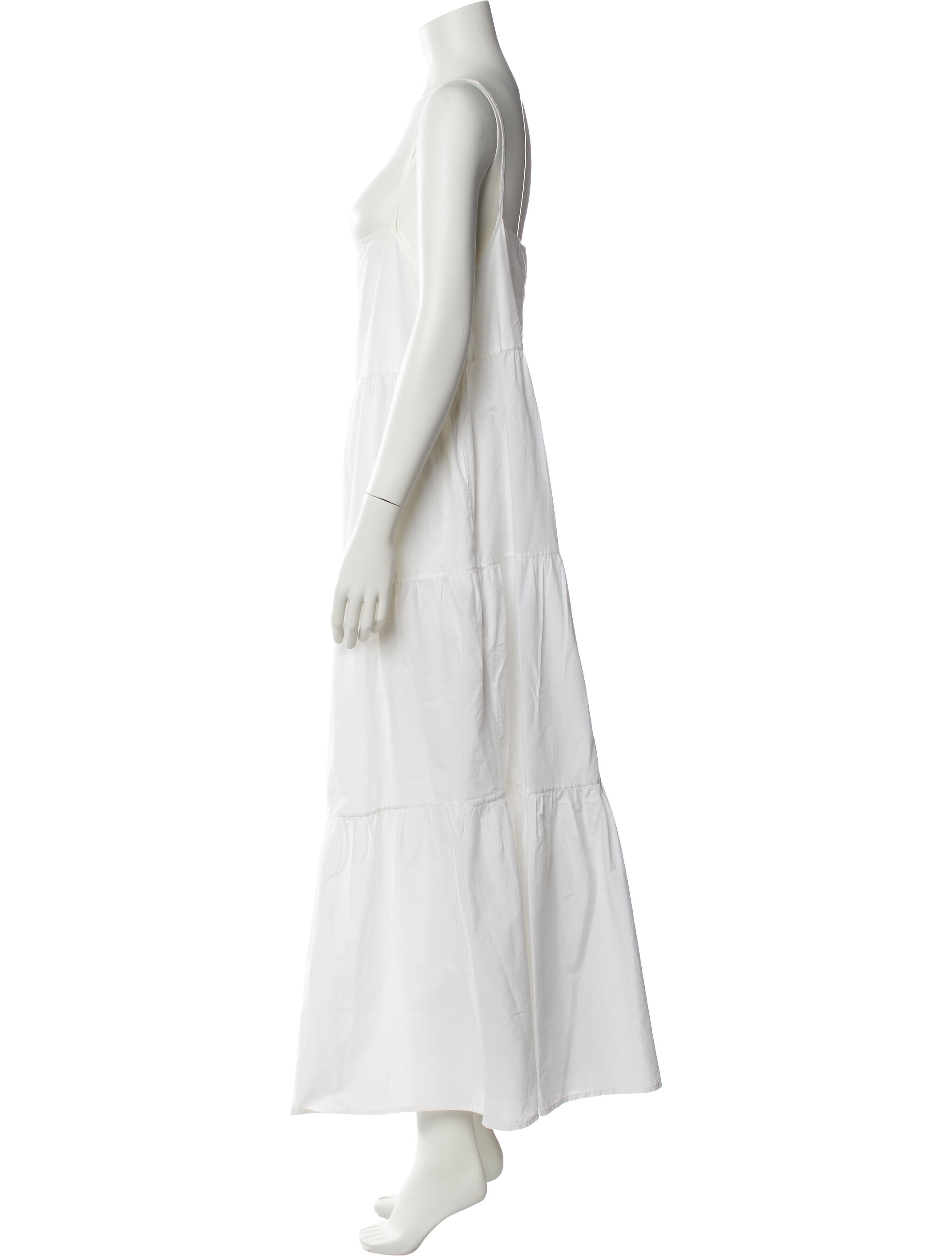 Matteau Square Neckline Long Dress