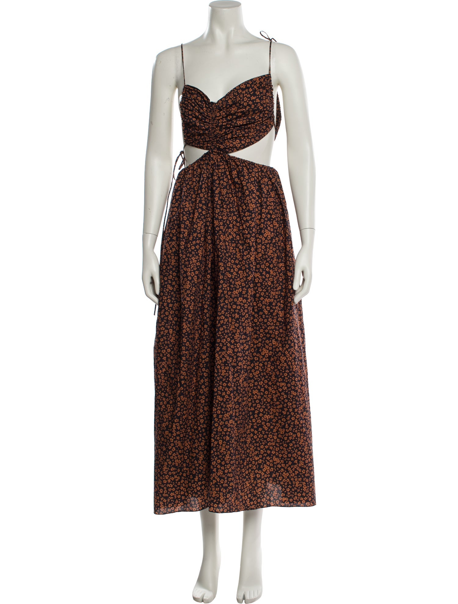 Matteau Floral Print Long Dress